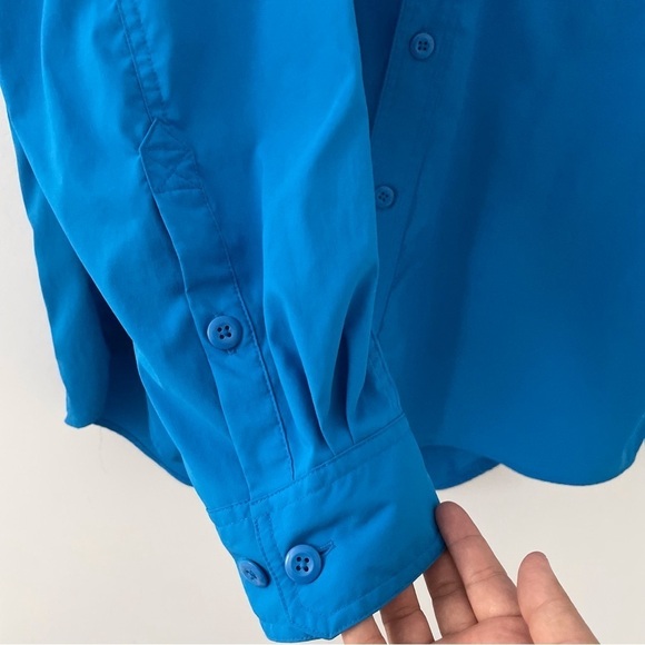 Alaskan Hardgear by Duluth Trading Co. XL Blue Button-Up Shirt Outdoor/Utility - Picture 5 of 16